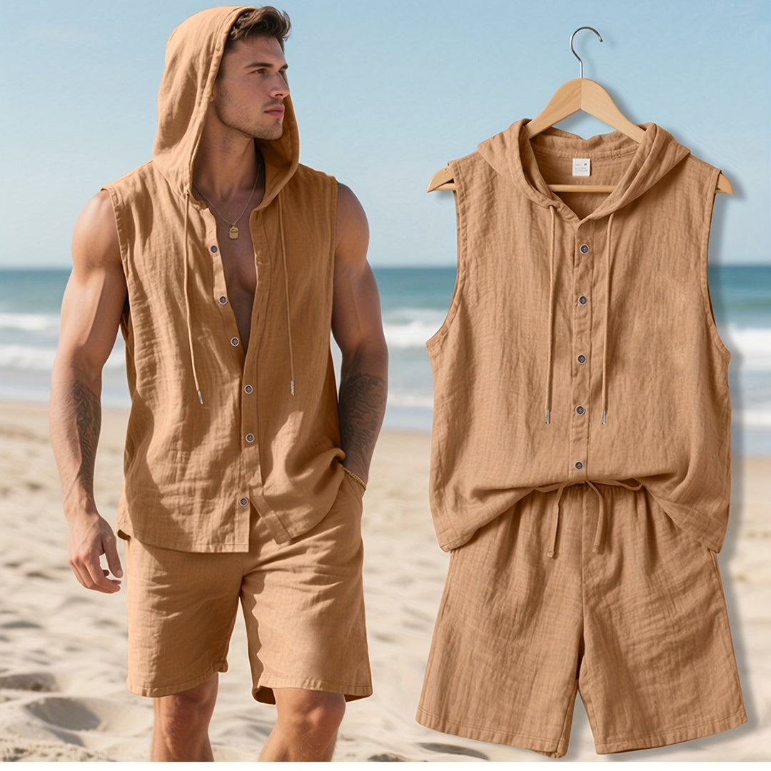 Heren Set | Casual | Met Capuchon | Zomer