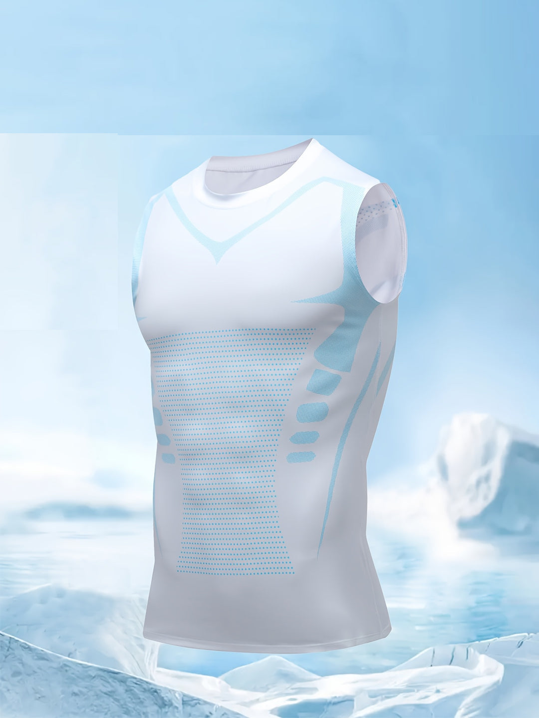Heren Top | Slimfit | Mouwloos | Zomer