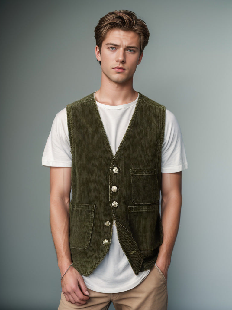 Winterjas Heren | Tussenjas met Multi-Pockets | Praktisch, Modern & Veelzijdig