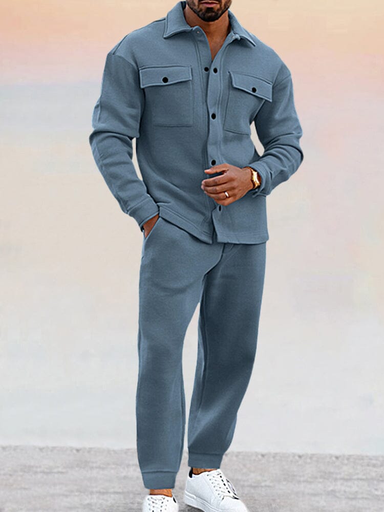 Heren Set | Straight | Met Knoopjes | Lente