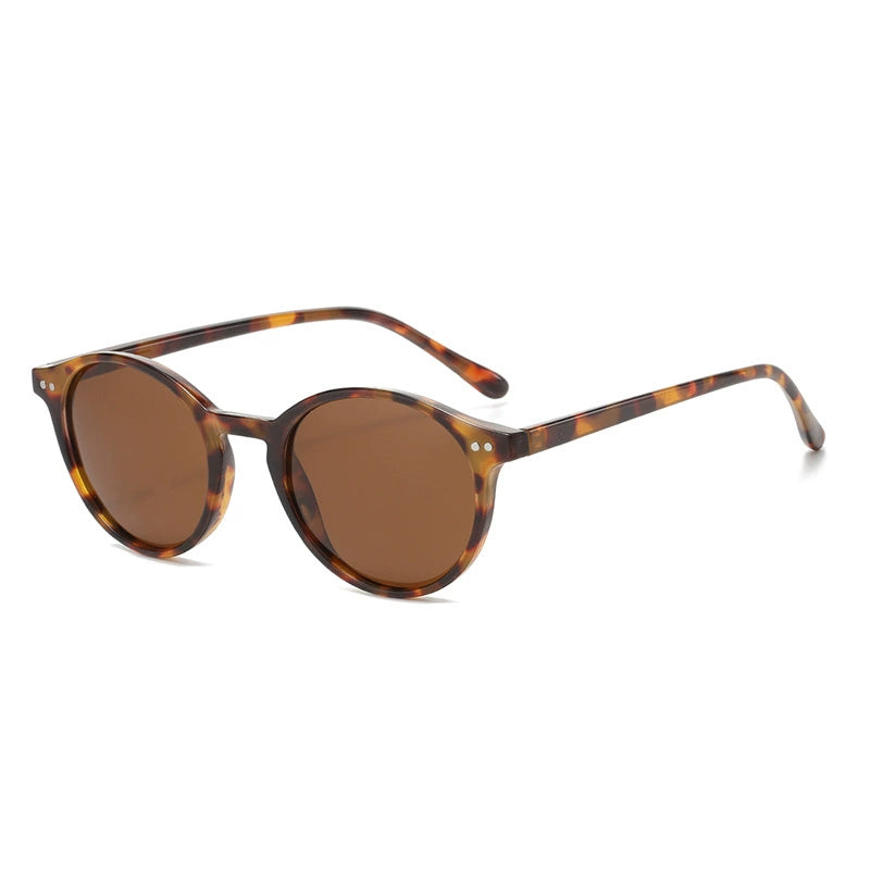 Heren Zonnebril | Retro | Rond Montuur | Zomer