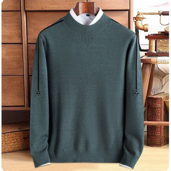 Heren Trui | Slimfit | Lange Mouw | Retro