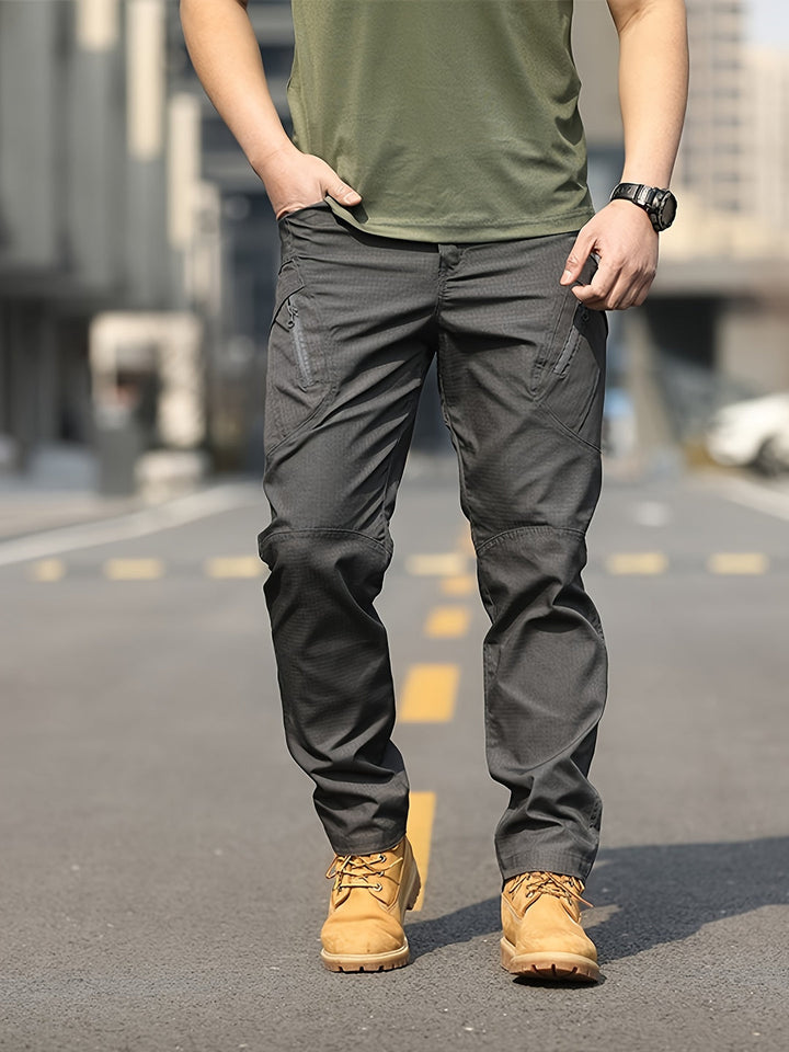 Tactische Cargo Broek voor Heren | Duurzaam Polyester | Meerdere Zakken | Voor Wandelen & Buitenavonturen