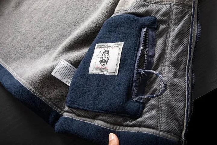Ultieme fleece jas voor heren met zachte warmte en moderne pasvorm | Roy