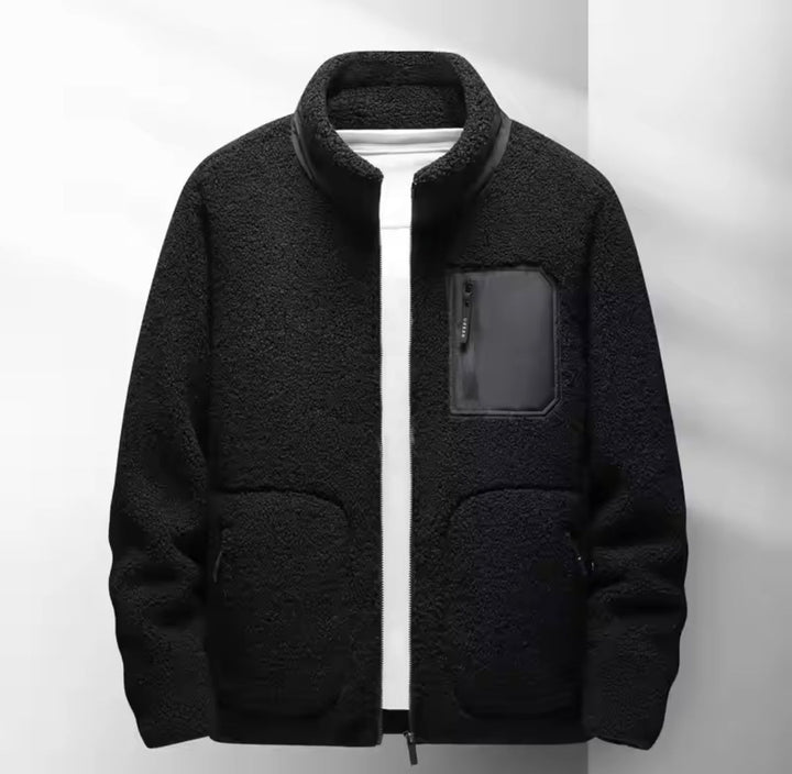 Warme en stijlvolle winter fleece jas met ultiem comfort en elegantie | Mano