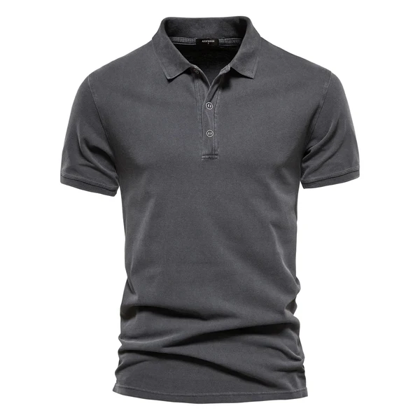 Heren Poloshirt | Ademend | Casual & Golf | Effen Kleur | Korte Mouw