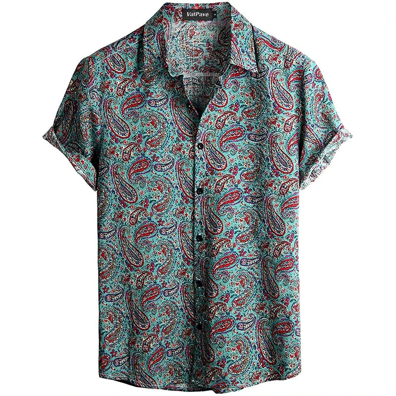 Heren Shirt | Retro | Met Knoopjes | Zomer