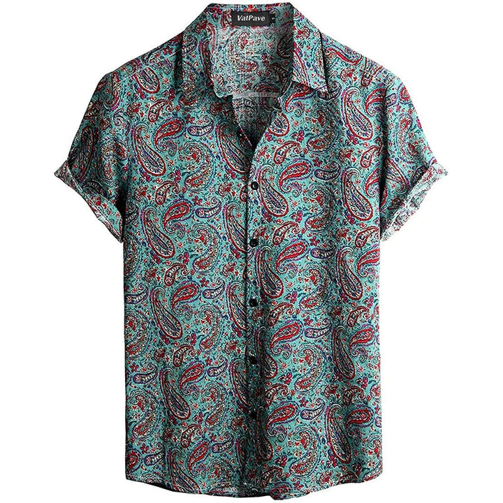 Heren Shirt | Retro | Met Knoopjes | Zomer