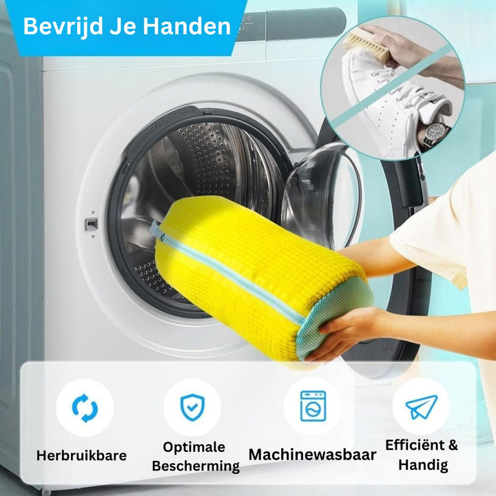Schoenwaszak | Duurzame Wasmachine Tas | Beschermt Alle Schoentypes