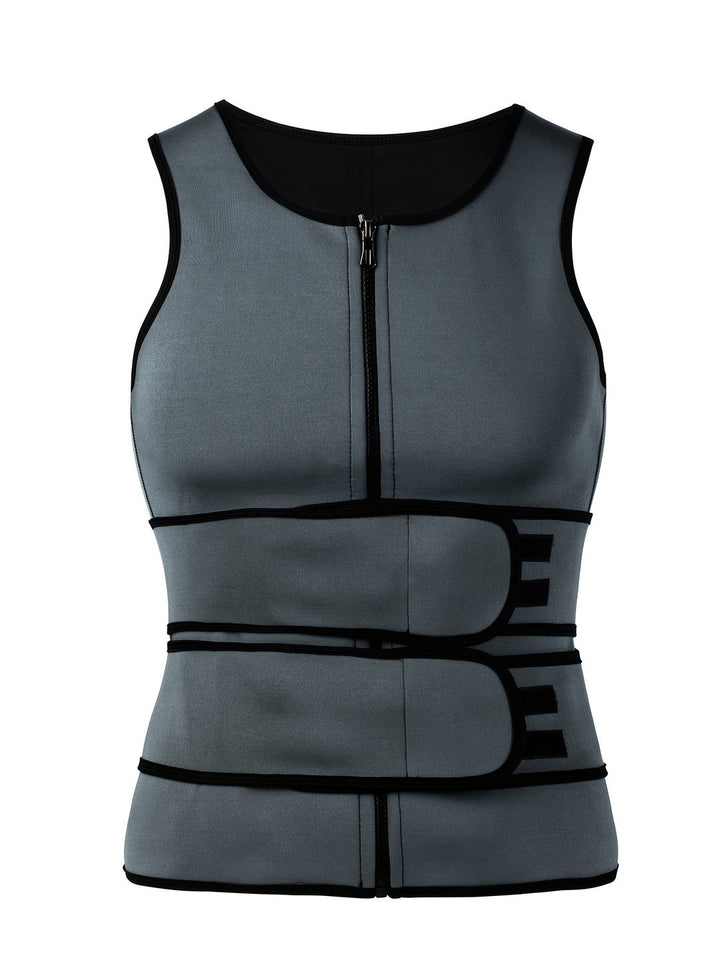 Heren Vest | Slimfit | Ritssluiting | Zomer