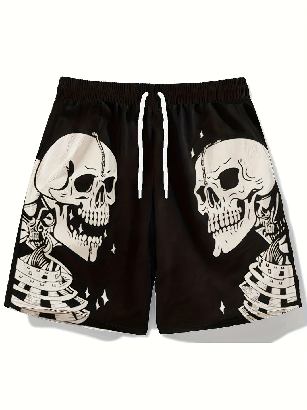 Herenshorts | Schedelprint | Casual & Comfortabel | Premium Polyester
