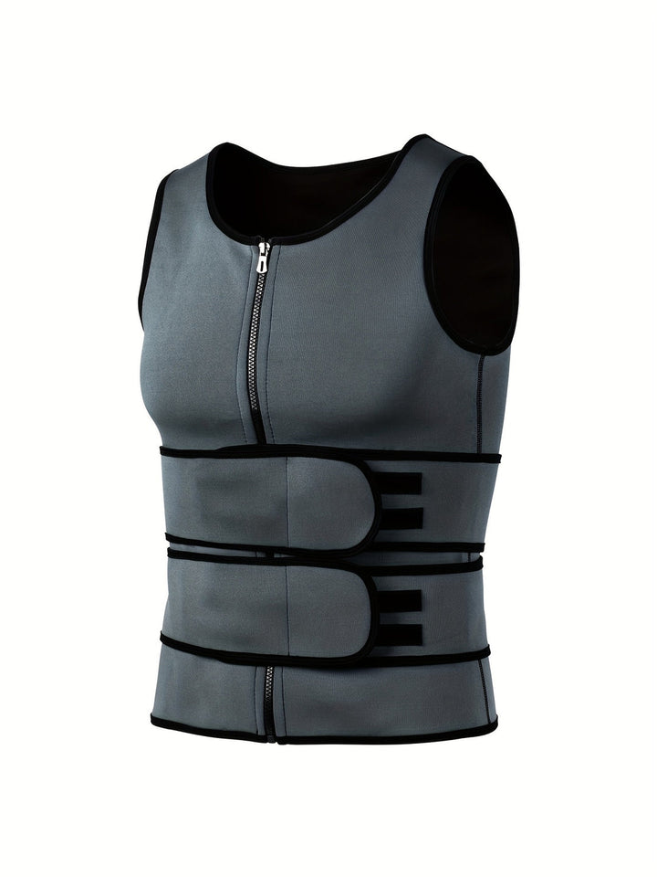 Heren Vest | Slimfit | Ritssluiting | Zomer