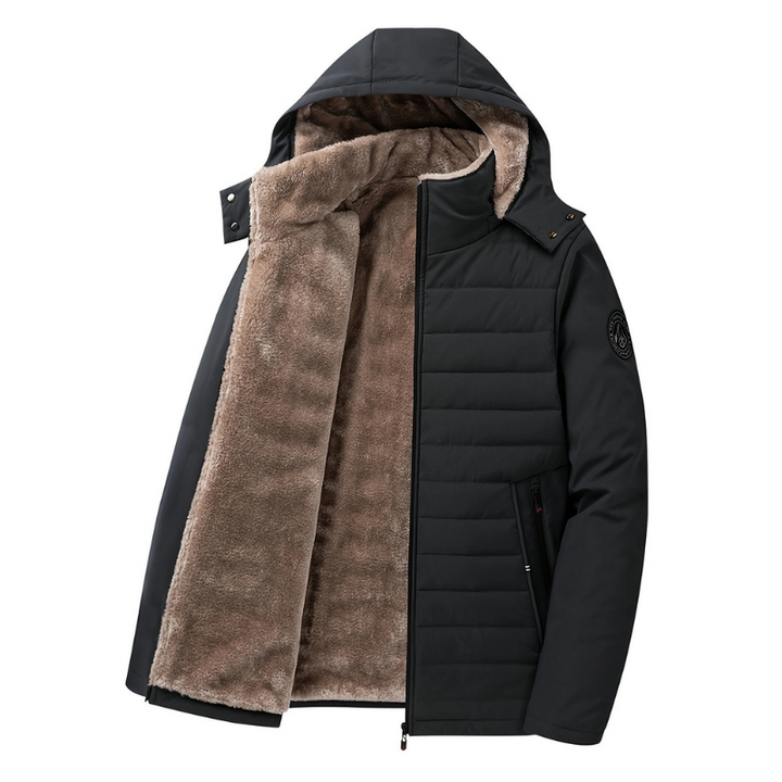 Winterjas Heren | Gewatteerde met Capuchon | Warm Jassen Heren