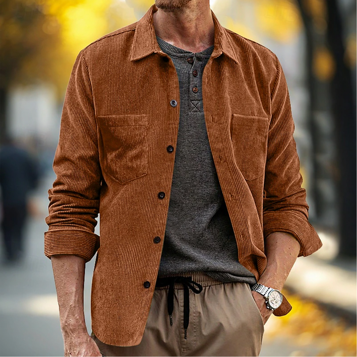 Heren Overhemd | Tijdloze Elegantie & Comfort | Knoopsluiting | Stijlvolle Kleding