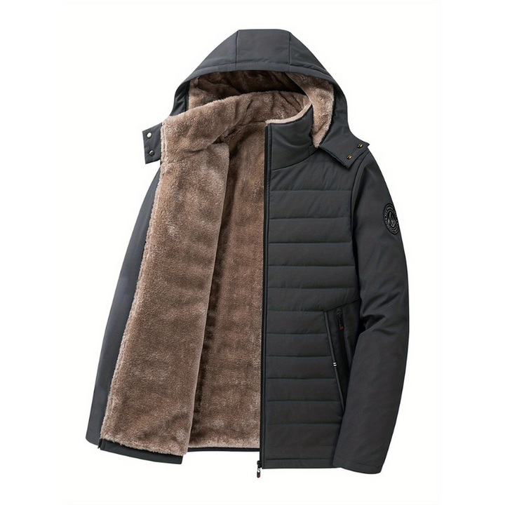 Winterjas Heren | Gewatteerde met Capuchon | Warm Jassen Heren