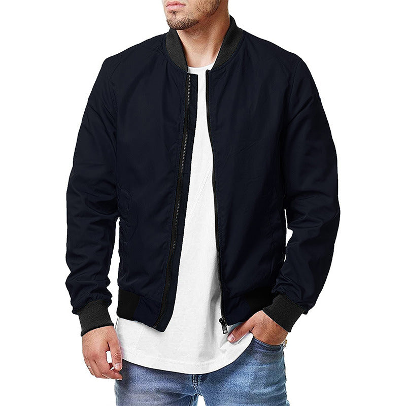 Heren Bomberjack | Casual & Stijlvol | Full Zip | Lente & Herfst