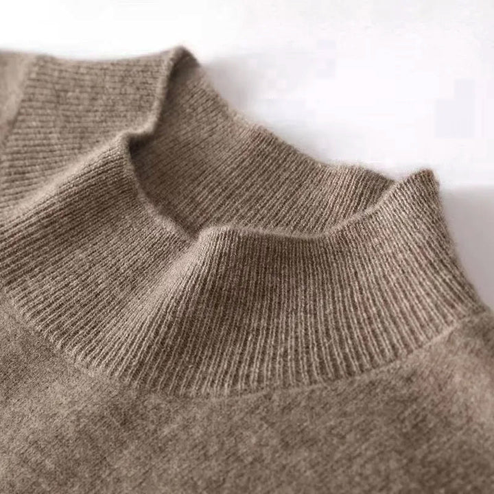 Luxe gebreide wollen trui voor heren met klassieke verfijning en warmte | Sander