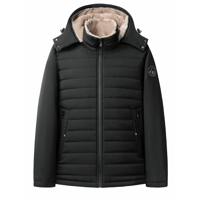 Winterjas Heren | Gewatteerde met Capuchon | Warm Jassen Heren