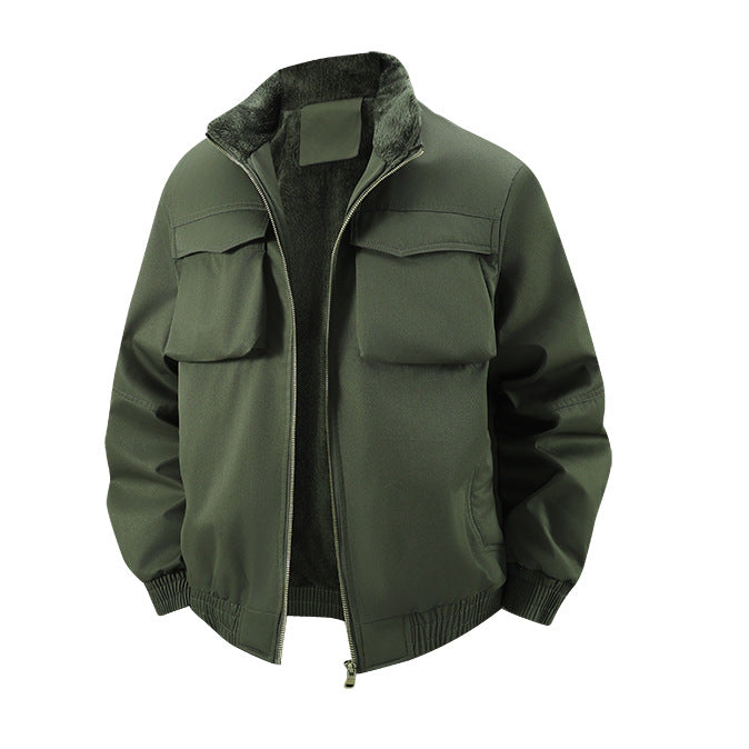 Tussenjas Heren | Vintage | Hoge Kraag | Lente