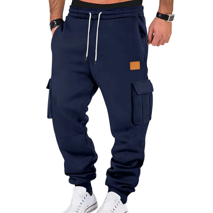Heren Cargo Broek | Tapered | Met Zakken | Winter