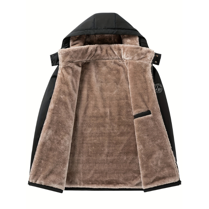 Winterjas Heren | Gewatteerde met Capuchon | Warm Jassen Heren