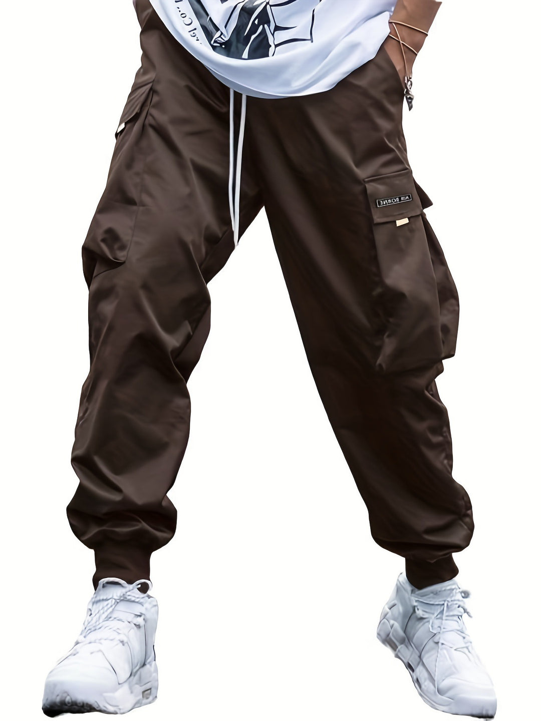 Heren Cargo Broek | Lichtgewicht & Casual Stijl | Meerdere Zakken | Polyester