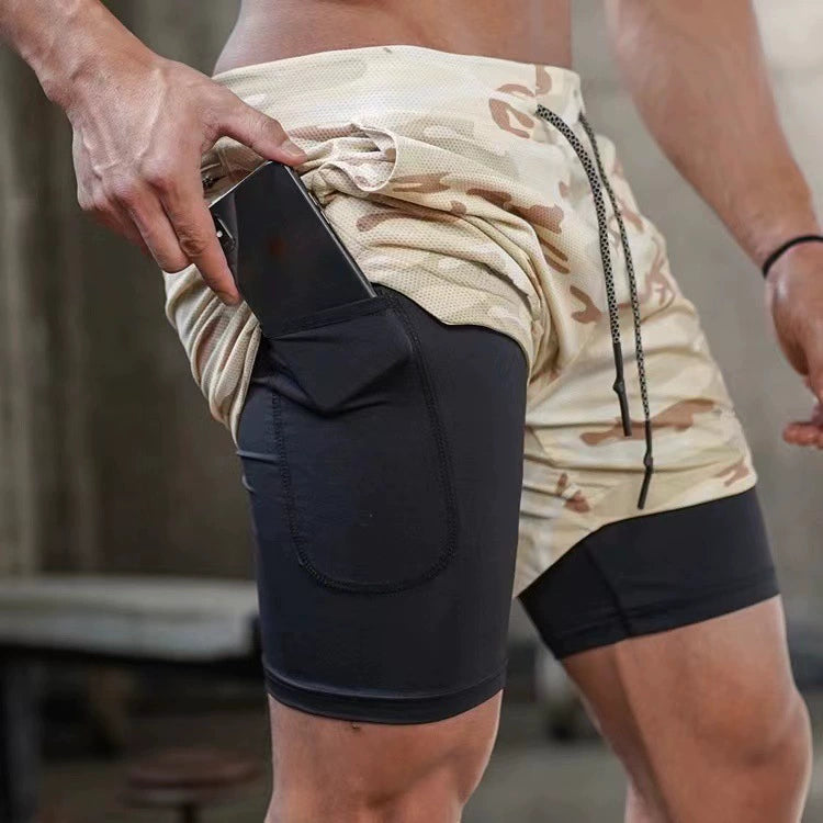 Heren Shorts | Tapered | Met Binnenbroek | Zomer
