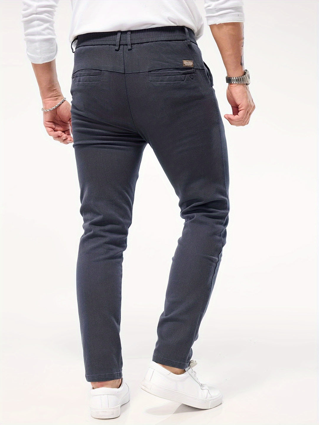 Heren Broek | Slim-Fit & Stretch | Katoenmix & Comfortabel | All-Season