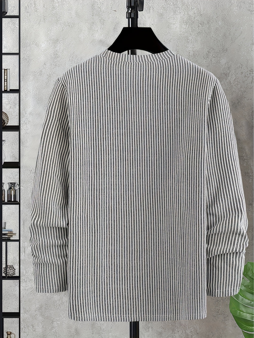 Heren Trui | Lange Mouw & Geribde Textuur | Comfortabel & Stijlvol