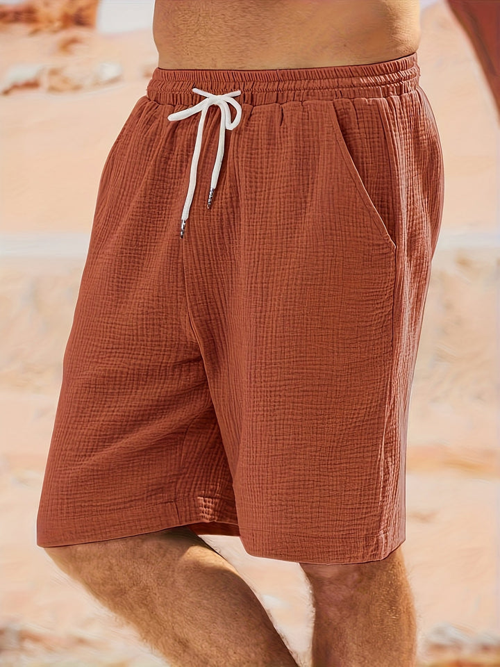 Heren Short | Straight | Trekkoord | Zomer