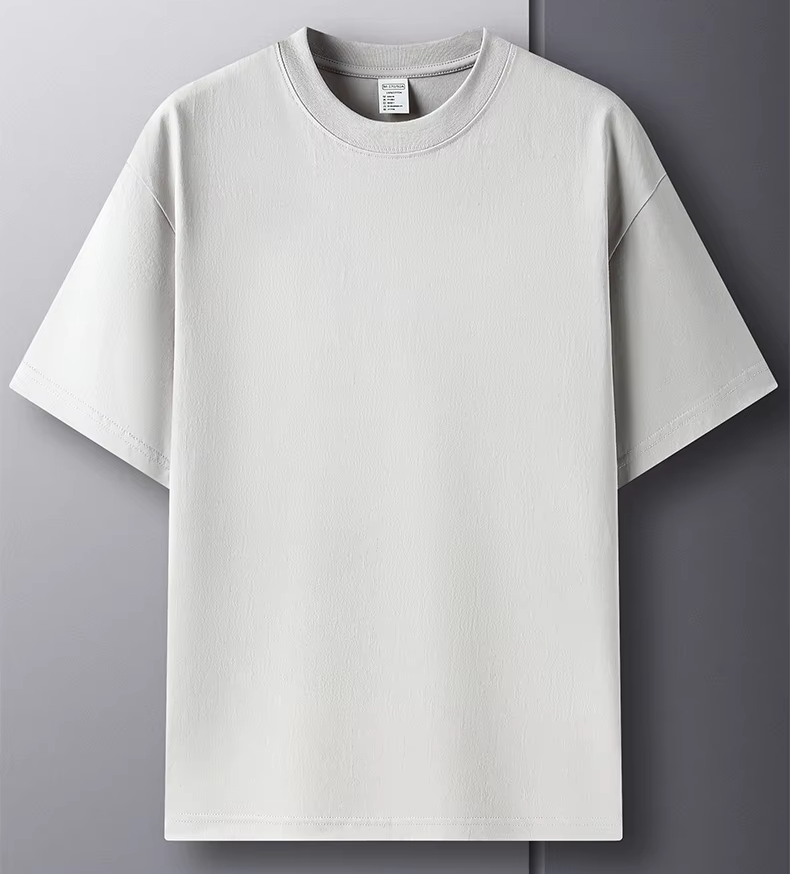 Heren T-shirt | Ademend & Losvallend | Zomer | Effen Kleur