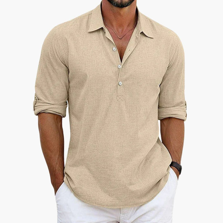 Heren Shirt | Elegant | Lange Mouw | Zomer