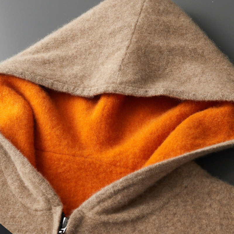 Heren Hoodie | Oversized | Omkeerbaar | Met Rits