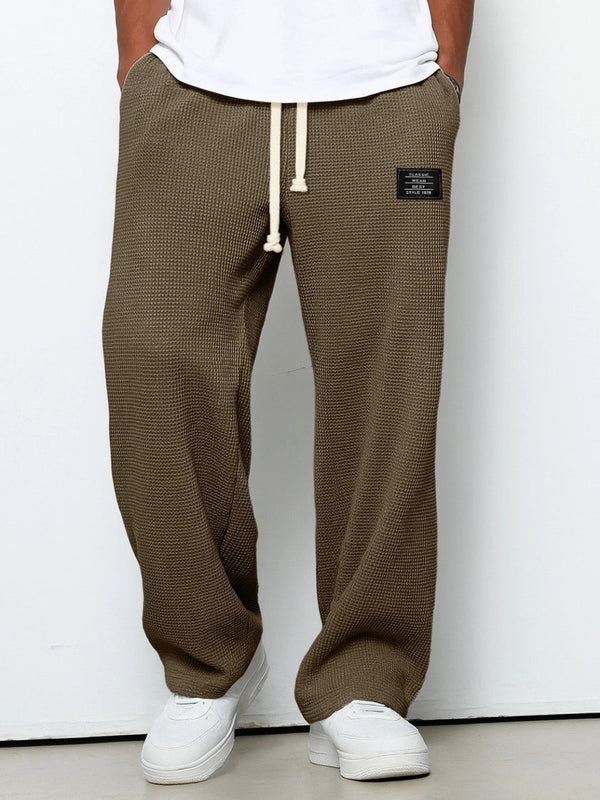 Heren Broek | Wijde Pijpen | Trekkoord | Zomer