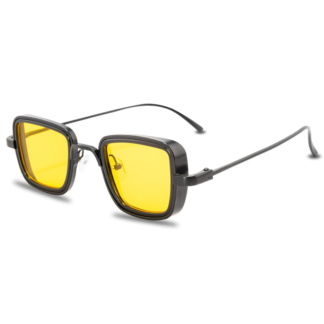 Heren Zonnebril | Retro | Vierkant Design | Zomer