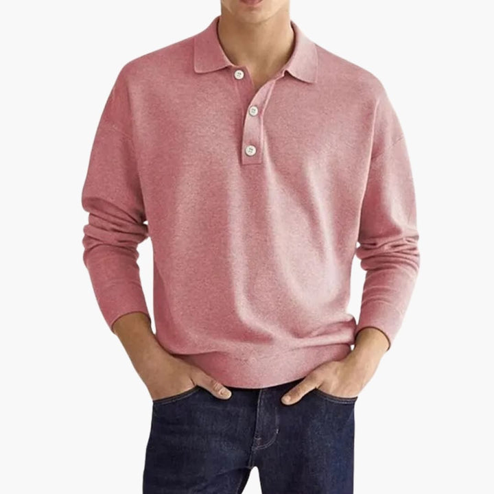 Heren Polo | Elegant | Lange Mouw | Zomer