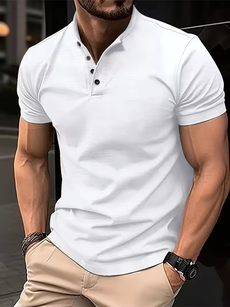 Heren T-shirt | Slimfit | Korte Mouw | Zomer