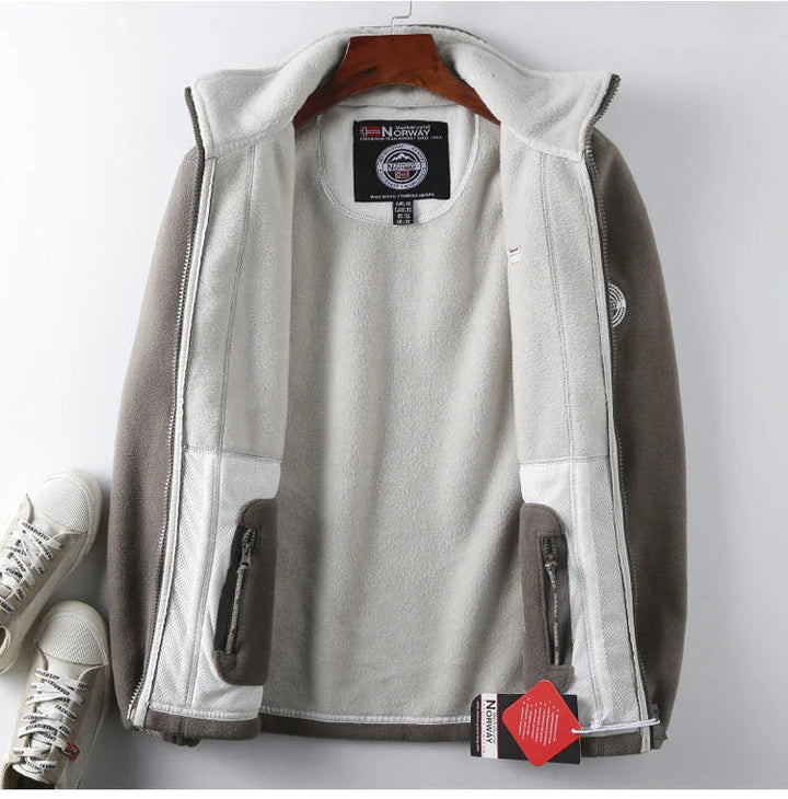 Ultieme fleece jas voor heren met zachte warmte en moderne pasvorm | Roy