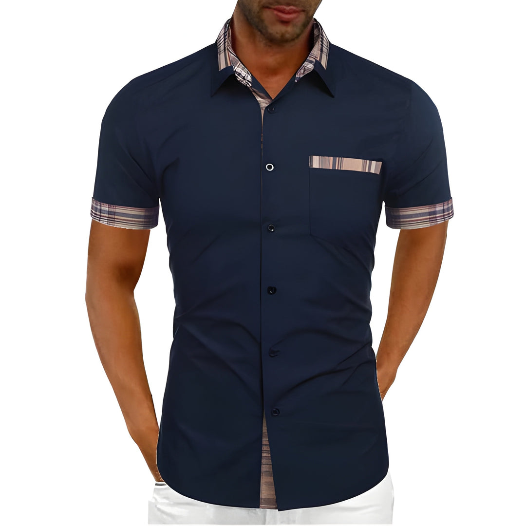 Heren Overhemd | Korte Mouwen & Stijlvol | Voor Elke Gelegenheid | Comfort Fit