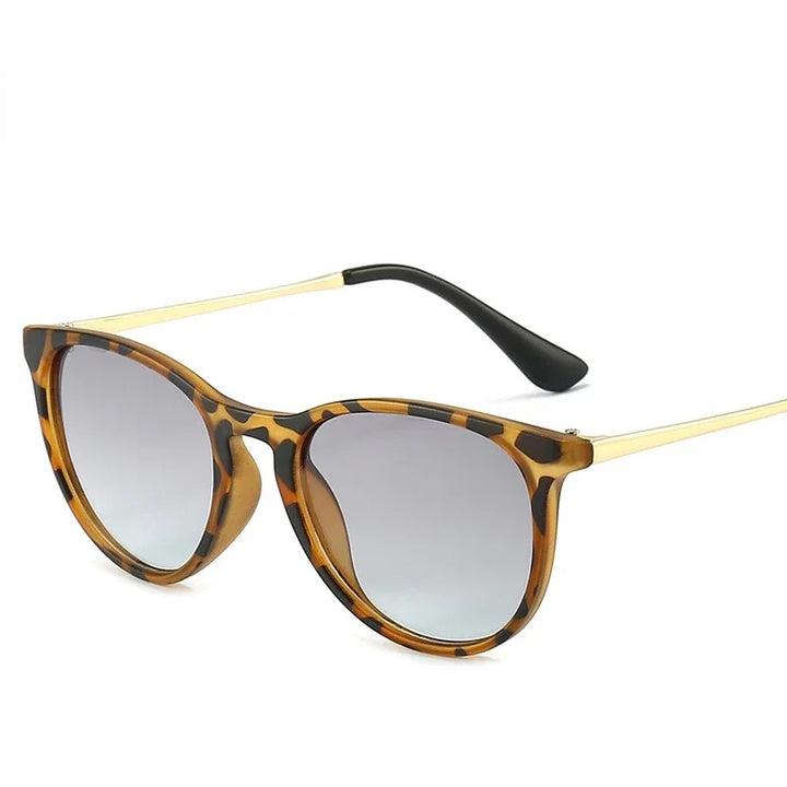 Heren Zonnebril | Rond | Lichtgewicht Frame | Zomer