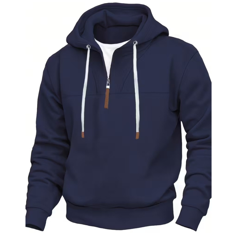 Truien Heren | Half-Zip Hoodie | Warm & Comfortabel