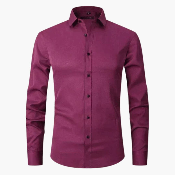 Heren Shirt | Slimfit | Lange Mouw | Zomer