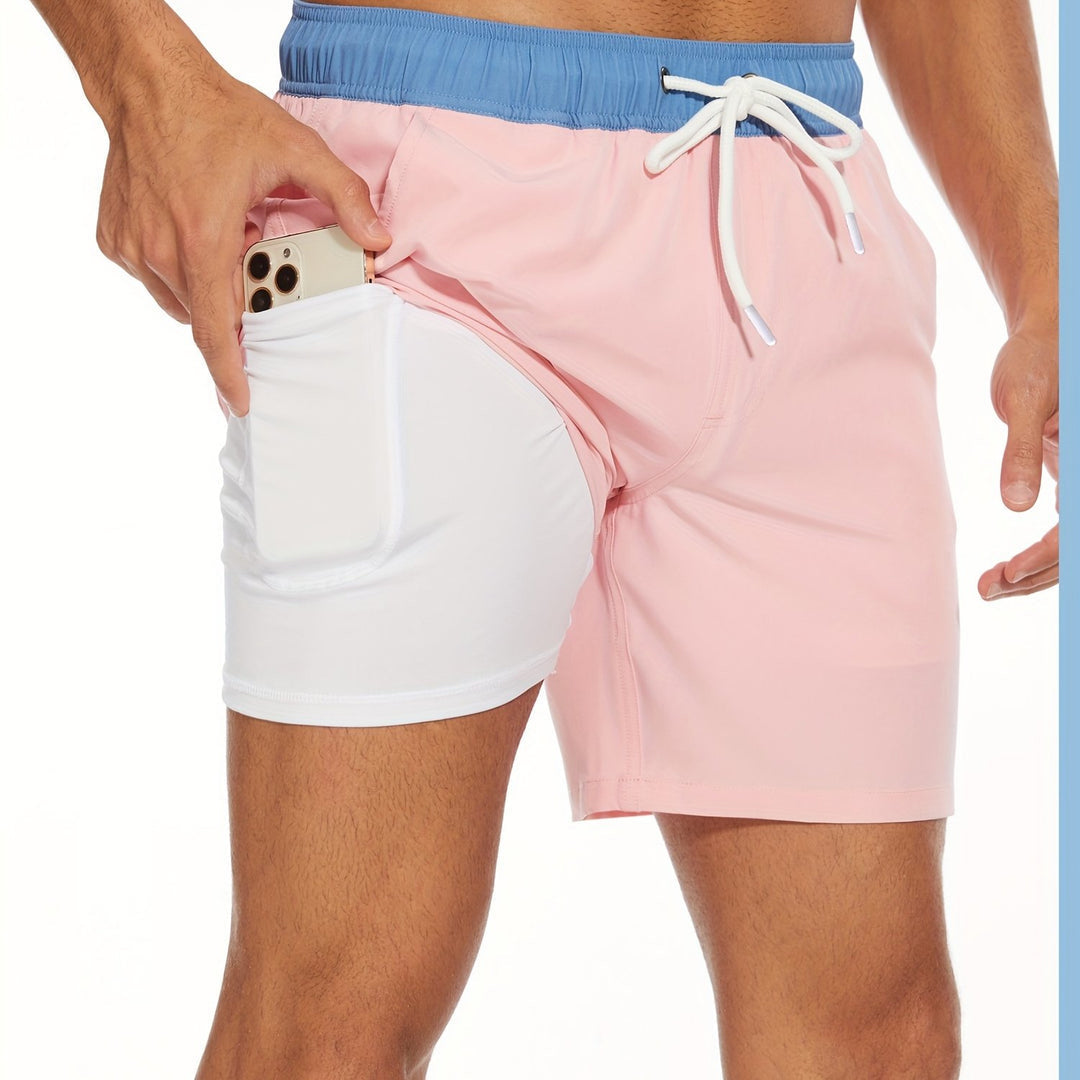 Heren Strandshort | Sneldrogend & Lichtgewicht | Ademend Comfort voor Zomer & Sport