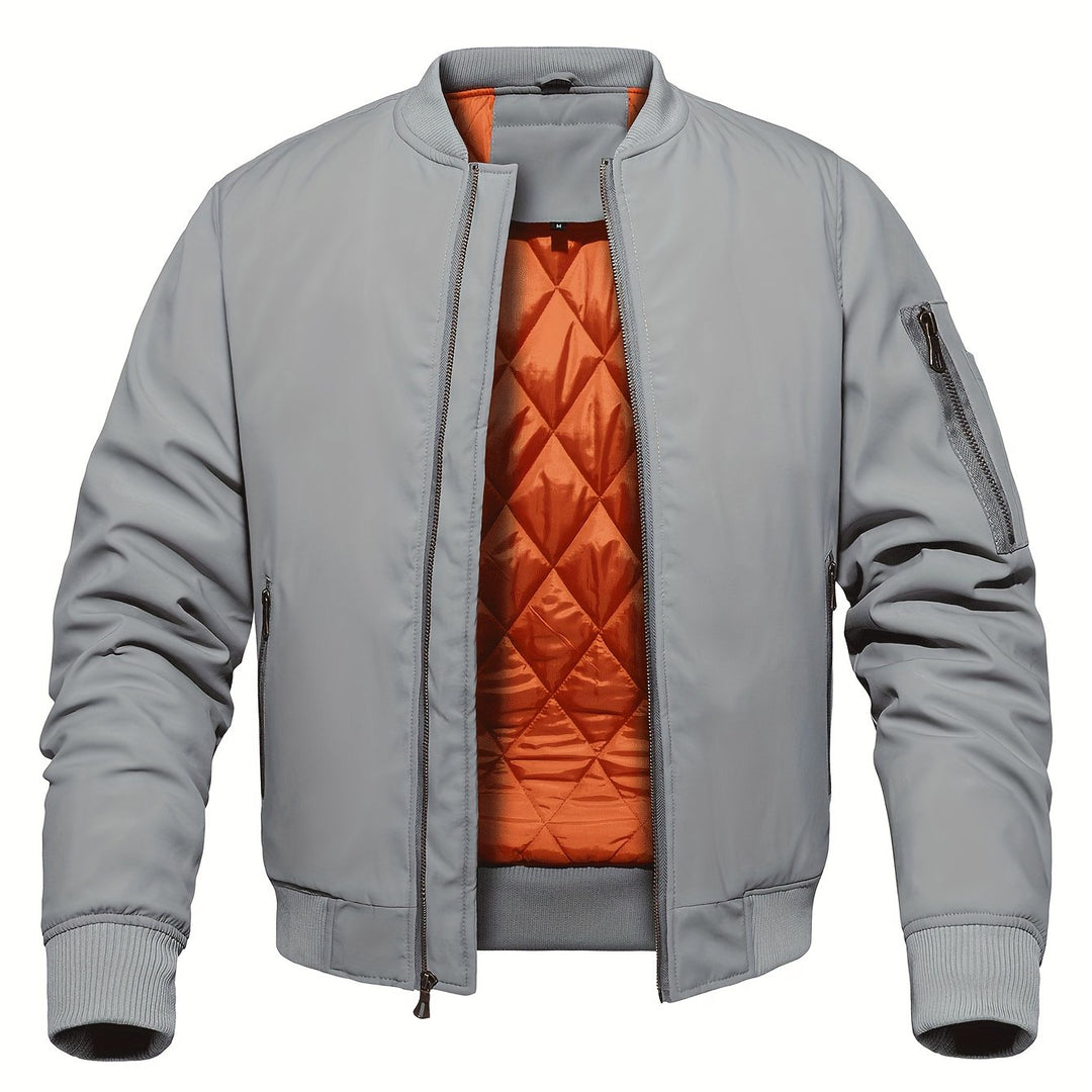 Heren Jas | Oversized | Met Rits | Lente