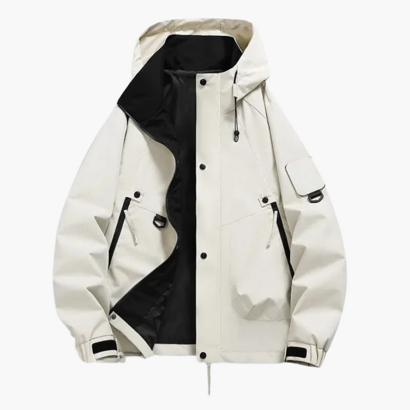 Winterjas Heren | Unisex Ski Jas met Capuchon & Ritsvakken