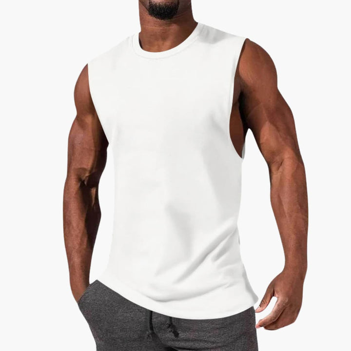 Heren Tanktop | Straight | Mouwloos | Zomer