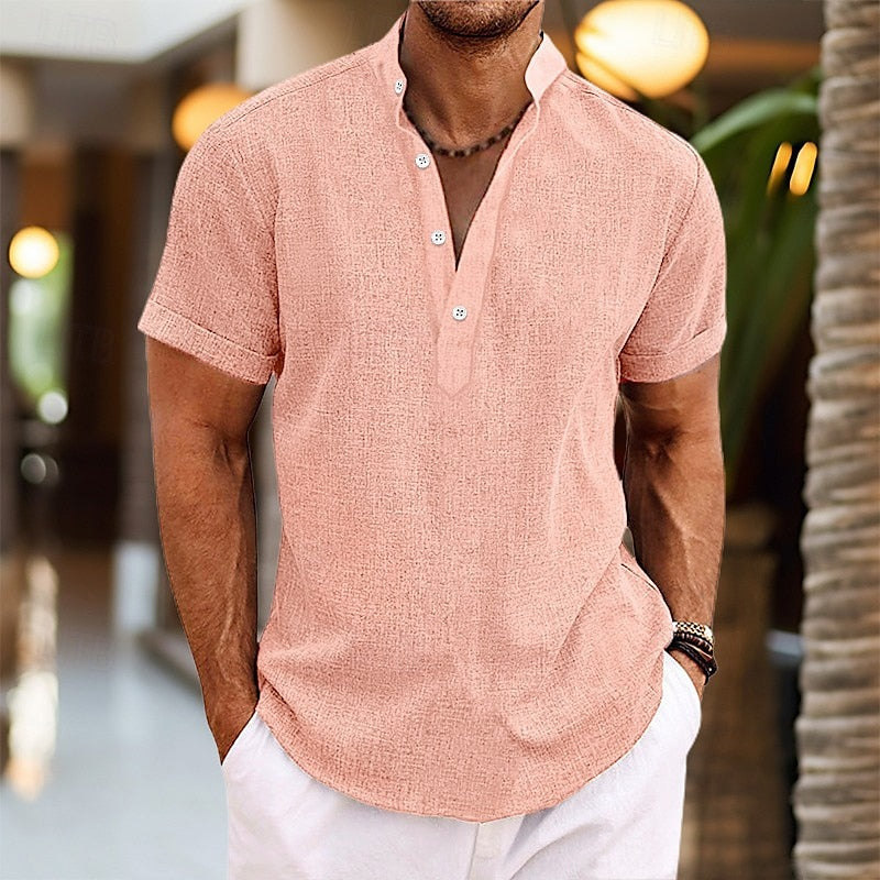 Heren Shirts | Elegant | Met Knoopjes | Zomer