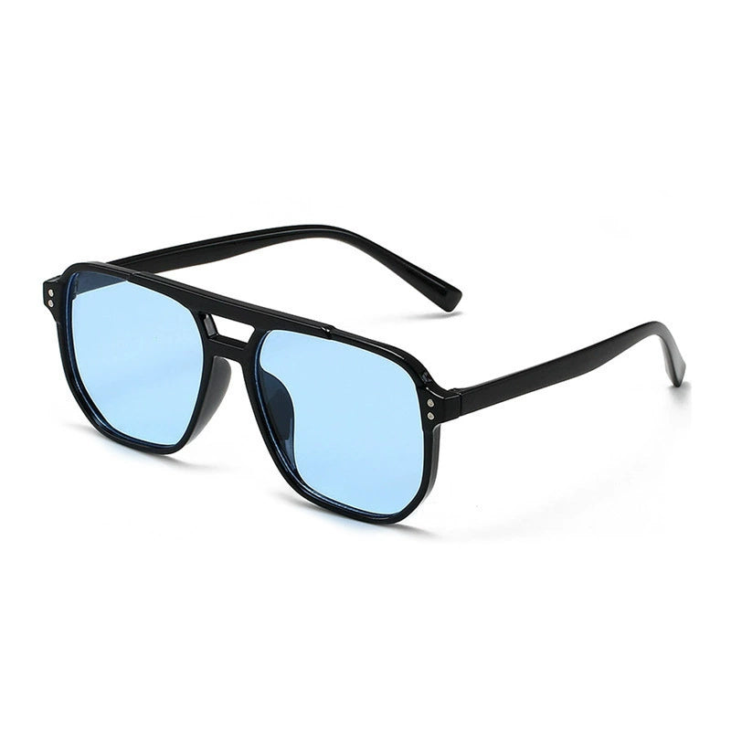 Heren Zonnebril | Oversized | Met Neusbrug | Zomer