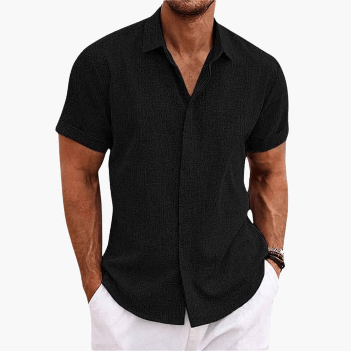 Heren Shirt | Straight | Korte Mouw | Zomer