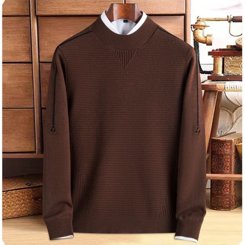 Heren Trui | Slimfit | Lange Mouw | Retro